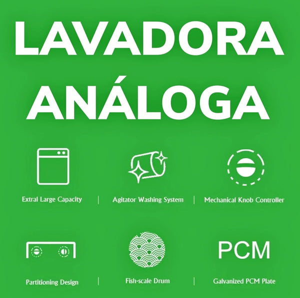LAVADORA CHIC ANALOGA